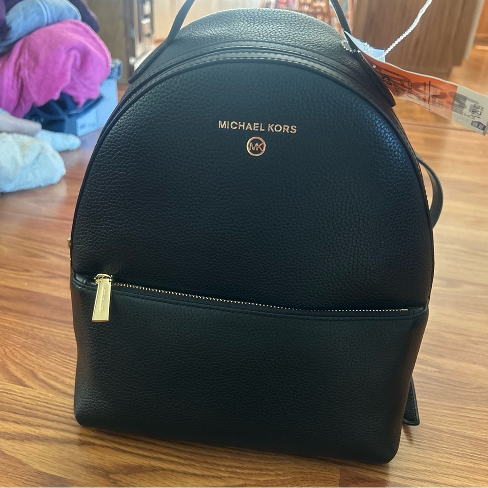 New with tags Michael kors backpack bag black leather from Ross
